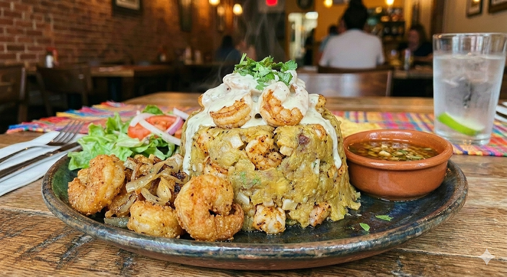 Mofongo con Camarones