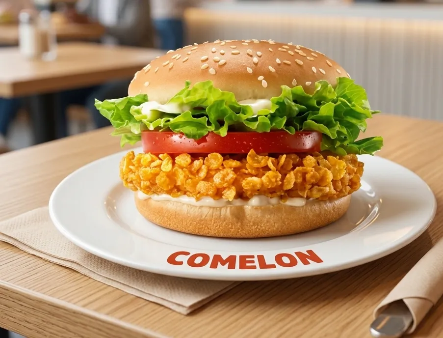 Hamburguesa de Pollo Crispy